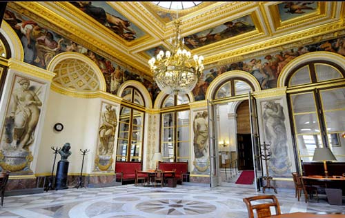 L'Assemblée nationale - Le salon Delacroix