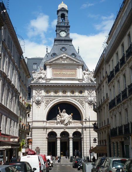 Le Comptoir National d’Escompte de Paris - La façade Le Comptoir National d’Escompte de Paris - La façade