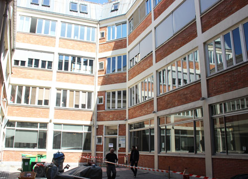 La cour de Mai La cour de Mai