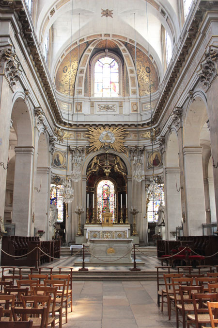 L'église Saint-Paul-Saint-Louis : le chœur L'église Saint-Paul-Saint-Louis : le chœur