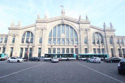 La gare du Nord La gare du Nord