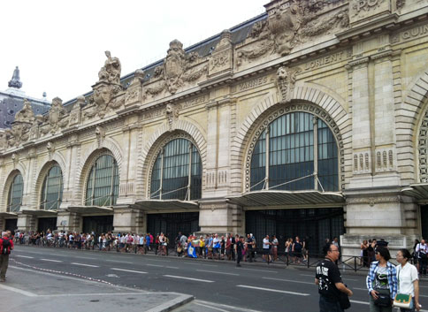 La gare d'Orsay - Les 7 arcades La gare d'Orsay - Les 7 arcades