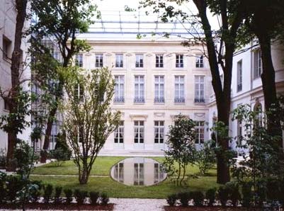 L’hôtel Alexandre - Façade sur jardin