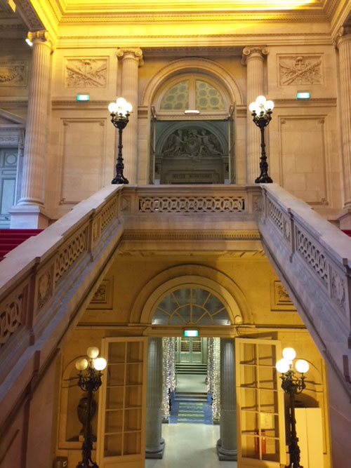 L’Hôtel des Monnaies : l'escalier d'honneur L’Hôtel des Monnaies : l'escalier d'honneur