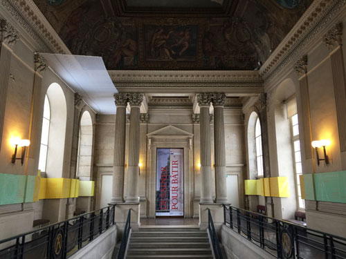 L’hôtel de Soubise : le grand escalier L’hôtel de Soubise : le grand escalier