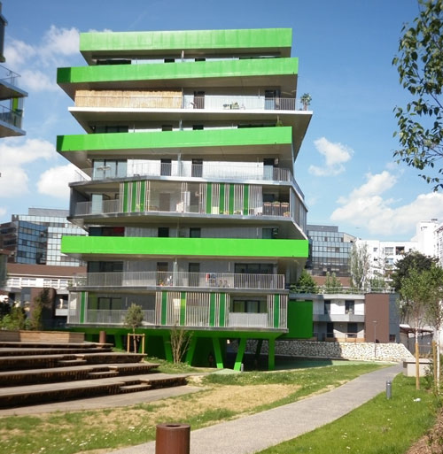 Logements sociaux, quai de la Rapée Logements sociaux, quai de la Rapée