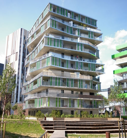 Logements sociaux, quai de la Rapée Logements sociaux, quai de la Rapée