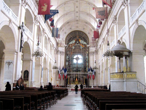 L'église des Invalides - La nef L'église des Invalides - La nef
