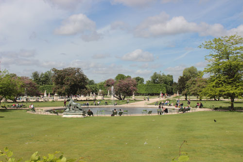 Le jardin des Tuileries Le jardin des Tuileries