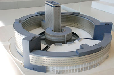 Maquette de la Maison de la Radio Maquette de la Maison de la Radio
