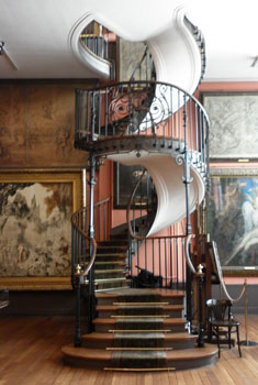 Musée Gustave Moreau : l' escalier Musée Gustave Moreau : l' escalier