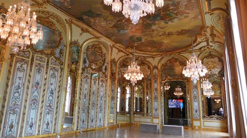 L’hôtel Bischoffsheim - La salle de bal italienne L’hôtel Bischoffsheim - La salle de bal italienne
