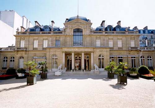 Le Musée Jacquemart-André - façade sur le jardin Le Musée Jacquemart-André - façade sur le jardin