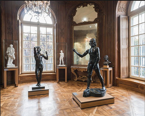 Le musée Rodin : salle d'exposition