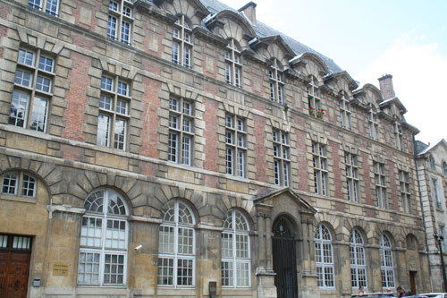 Le palais abbatial de l'abbaye Saint-Germain-des-Prés