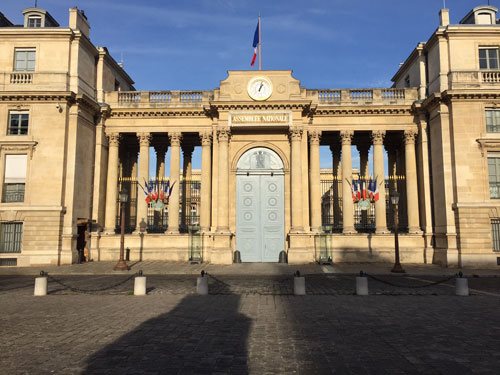 Le Palais-Bourbon - Le portail