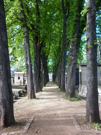 Le cimetière du Père-Lachaise Le cimetière du Père-Lachaise
