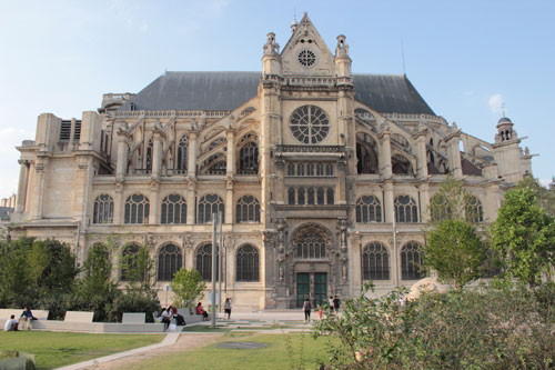 L’église Saint-Eustache L’église Saint-Eustache