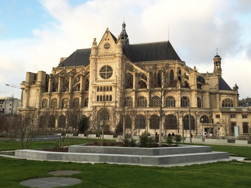 L’église Saint-Eustache L’église Saint-Eustache