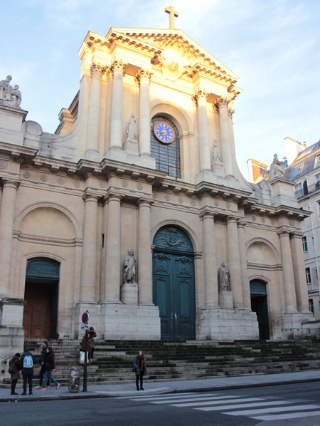 L'église Saint-Roch - La façade L'église Saint-Roch - La façade