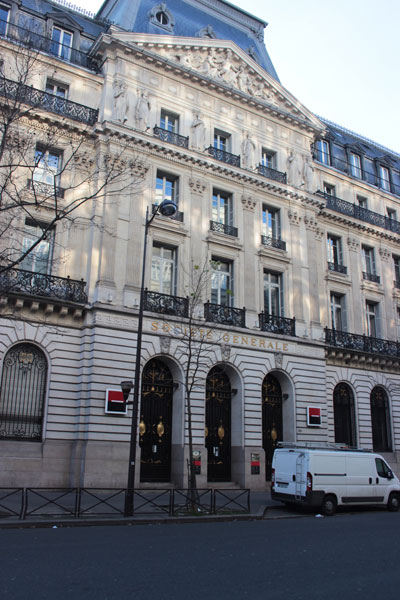 L’agence centrale de la Société Générale L’agence centrale de la Société Générale