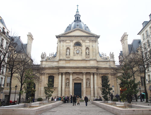 La chapelle de la Sorbonne La chapelle de la Sorbonne