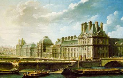 Le Palais des Tuileries au XVIIIe siècle Le Palais des Tuileries au XVIIIe siècle
