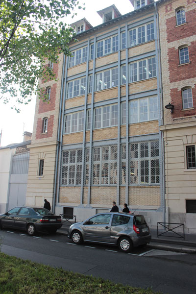 Usine de la Compagnie Parisienne de l'air comprimé - Détail de la façade Usine de la Compagnie Parisienne de l'air comprimé - Détail de la façade