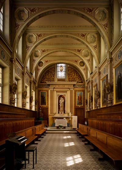 Le collège des Irlandais - La chapelle Saint-Patrick Le collège des Irlandais - La chapelle Saint-Patrick