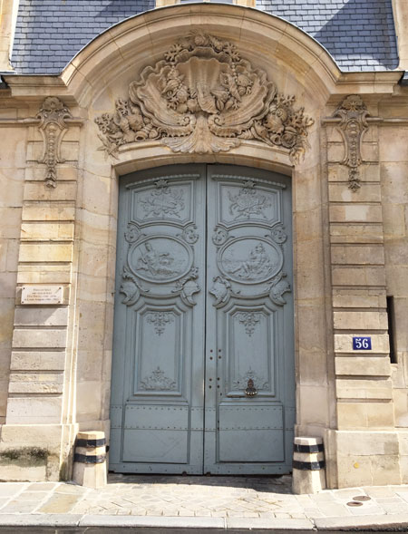 L'Hôtel Gouffier de Thoix - Le portail Rocaille L'Hôtel Gouffier de Thoix - Le portail Rocaille