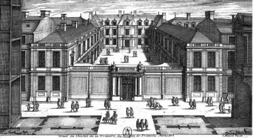 L’Hôtel de la Vrillière - Gravure de Jean Marot L’Hôtel de la Vrillière - Gravure de Jean Marot