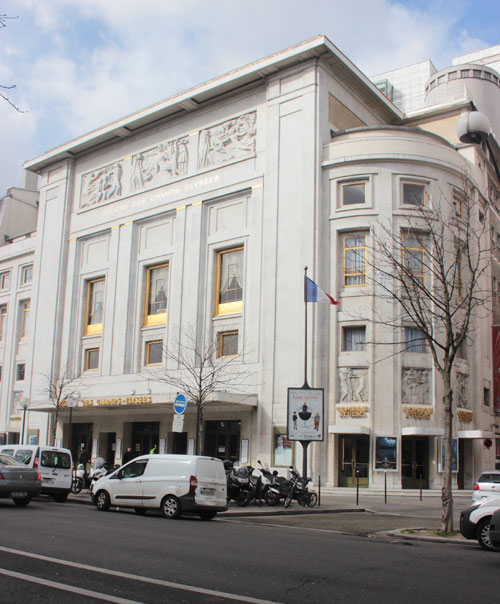 Le théâtre des Champs-Elysées
