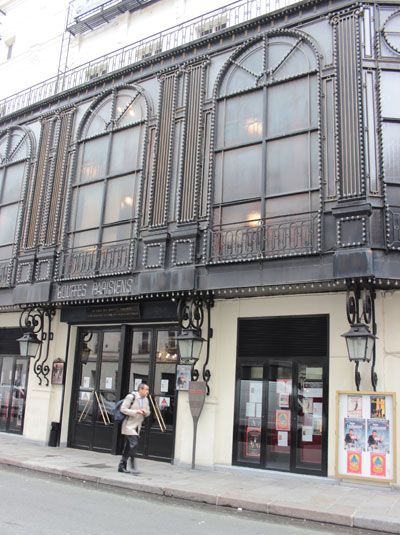 Le théâtre des Bouffes-Parisiens Le théâtre des Bouffes-Parisiens