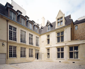 Hôtel de la Faye - façade sur cour Hôtel de la Faye - façade sur cour