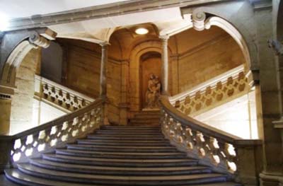Le lycée Henri IV - L'escalier à la Vierge