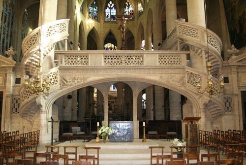 L'église Saint-Etienne du Mont - Le jubé L'église Saint-Etienne du Mont - Le jubé