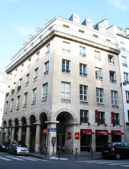 La rue des Colonnes La rue des Colonnes