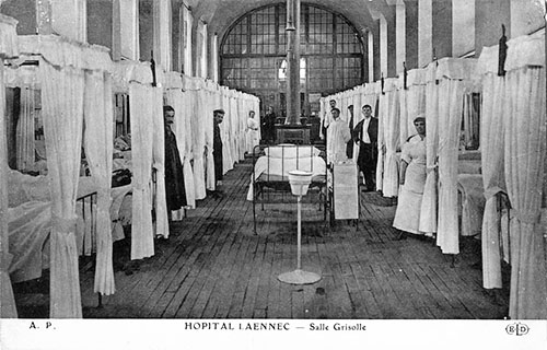 L'hôpital Laennec - Carte postale ancienne L'hôpital Laennec - Carte postale ancienne