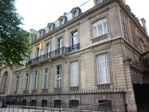 L'hôtel de Wagram - Façade sur rue L'hôtel de Wagram - Façade sur rue