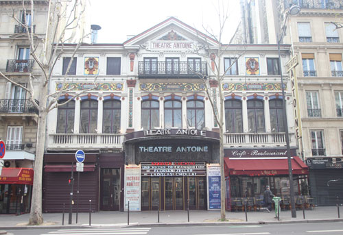 Le théâtre Antoine Le théâtre Antoine