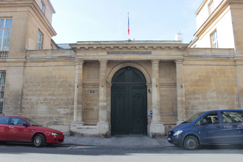 L'hôtel de Nivernais - Le portail