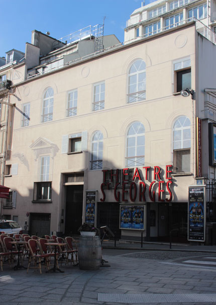 Le théâtre Saint-Georges - Façade en trompe-l'œil