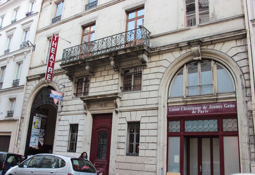 L'Union Chrétienne de Jeunes Gens de Paris - La façade L'Union Chrétienne de Jeunes Gens de Paris - La façade