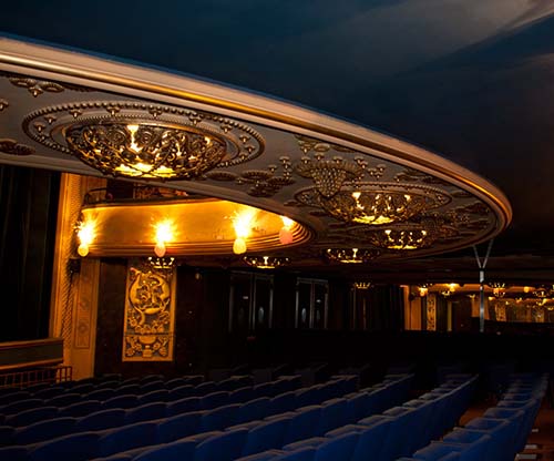 Le théâtre Daunou - La salle Le théâtre Daunou - La salle
