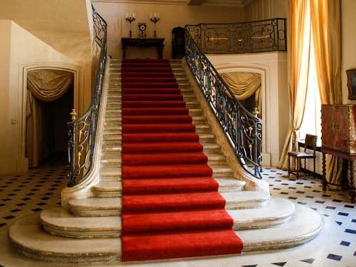 L'hôtel d'Avaray - L'escalier d'honneur L'hôtel d'Avaray - L'escalier d'honneur
