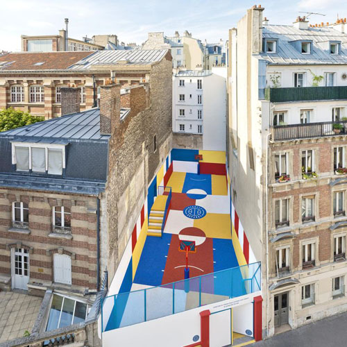 Le playground de la rue Duperré