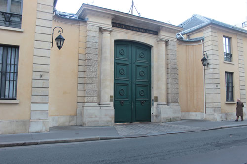 L'hôtel de Brienne - Le portail