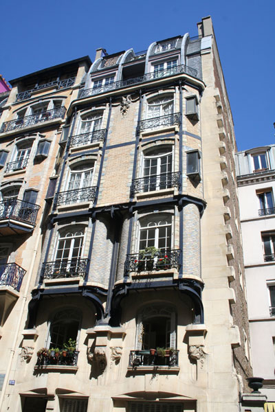 Immeuble d'habitation, 62 rue Boursault