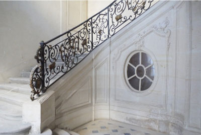 L'hôtel d'Ecquevilly : l'escalier d'honneur
