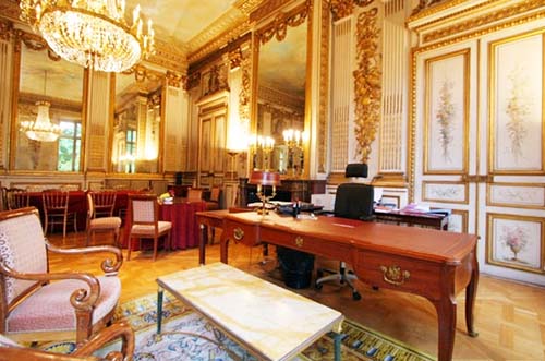 L'hôtel de Clermont - Bureau du secrétaire d'Etat